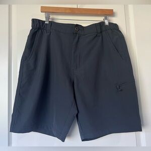 Weatherproof Vintage Men's UPF 50 Stretch Performance Tech Short, Navy Blue, 34